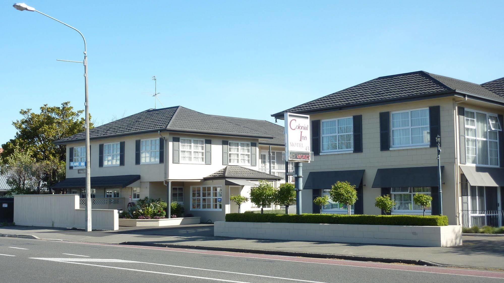 Colonial Inn Motel Christchurch Exterior foto